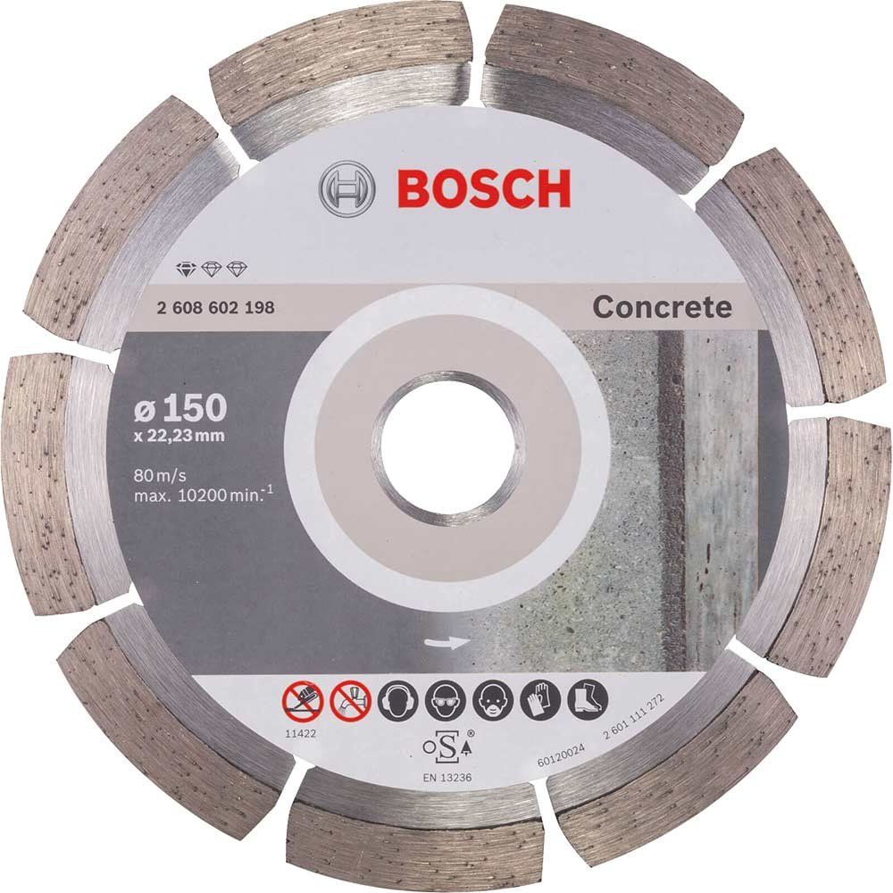 Bosch Standard Concrete Diamond Cutting Disc 150mm - Image 1