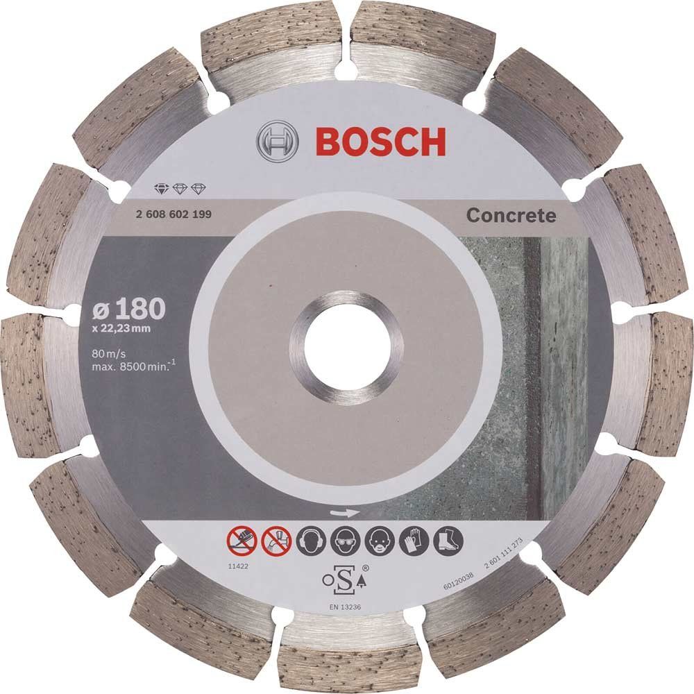 Bosch Standard Concrete Diamond Cutting Disc 180mm - Image 1