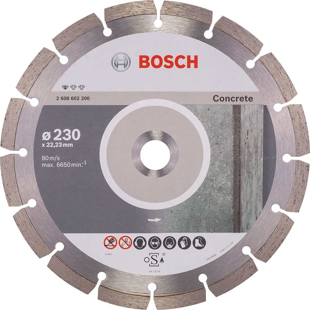 Bosch Standard Concrete Diamond Cutting Disc 230mm - Image 1