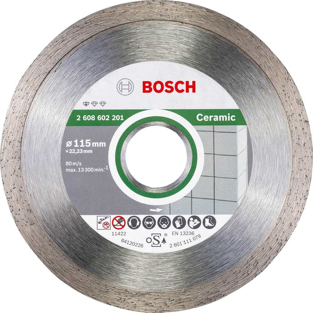 Bosch Diamond Cutting Disc for Ceramic , Porcelain and Stone 115mm - Image 1