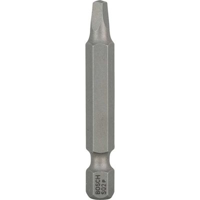 Bosch Square Extra Hard Robertson Screwdriver Bit R2 Square 50mm Pack of 3
