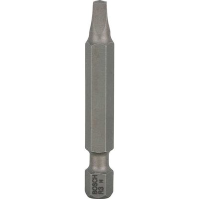 Bosch Square Extra Hard Robertson Screwdriver Bit R3 Square 50mm Pack of 3
