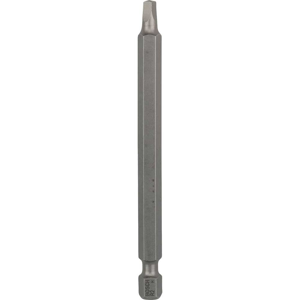Bosch Square Extra Hard Robertson Screwdriver Bit R2 Square 89mm Pack of 3 - Image 1