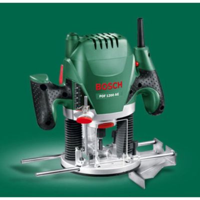 BOSCH POF 1200 AE Plunge Router - Black & Green
