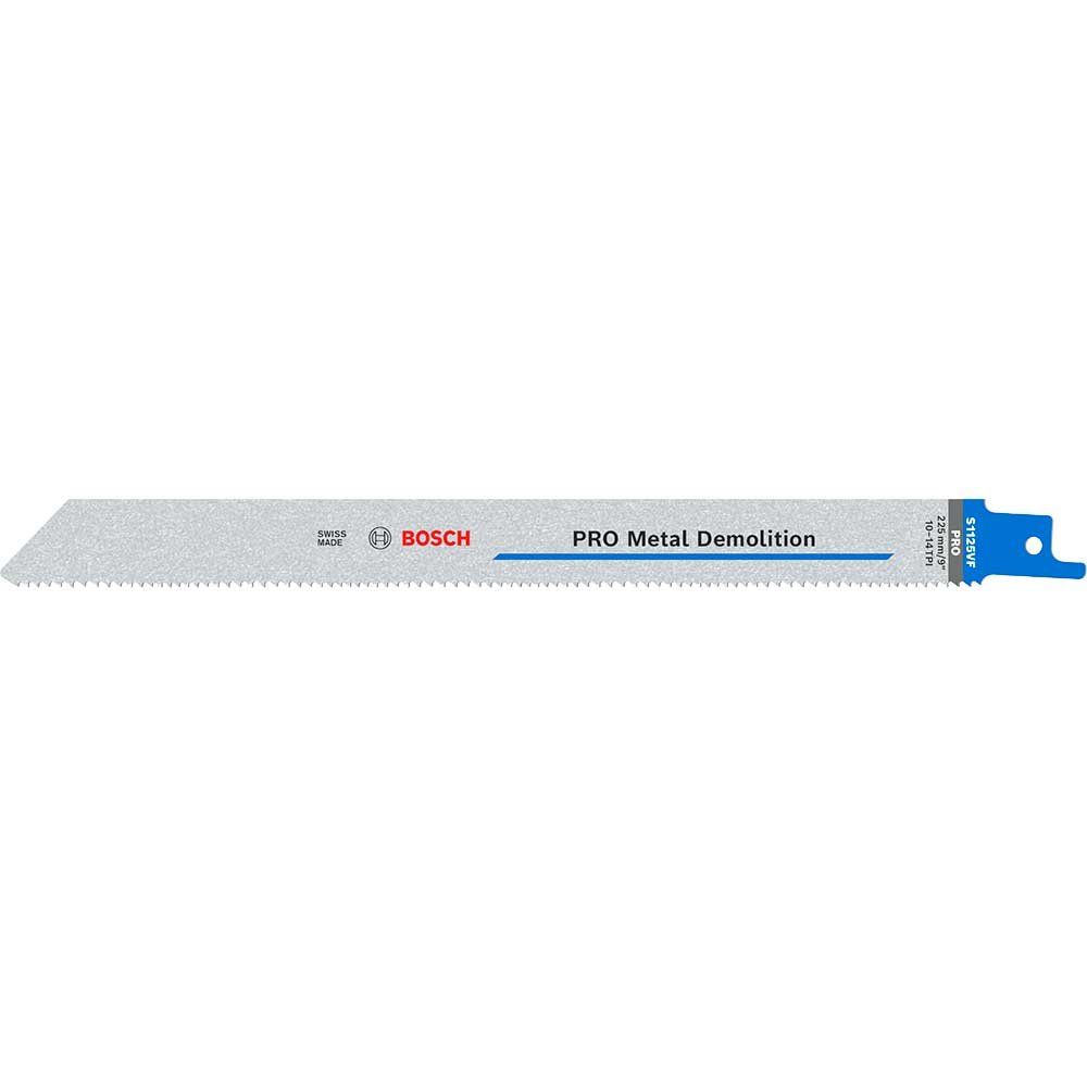 Bosch PRO S1125VF Metal Cutting Reciprocating Sabre Saw Blades Pack of 5 - Image 1