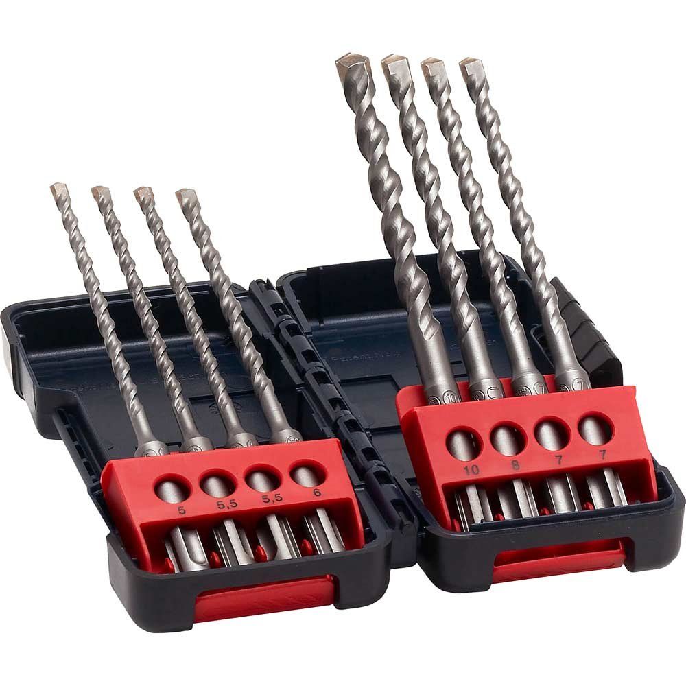 Bosch 8 Piece SDS Drill Bit Set In Tough Case - Image 1