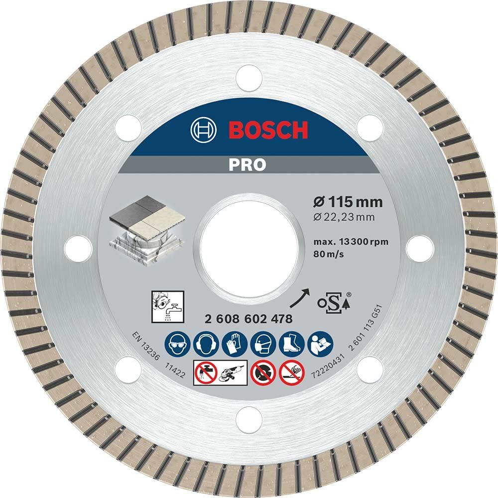 Bosch PRO Extra Clean Diamond Disc for Ceramics 115mm - Image 1