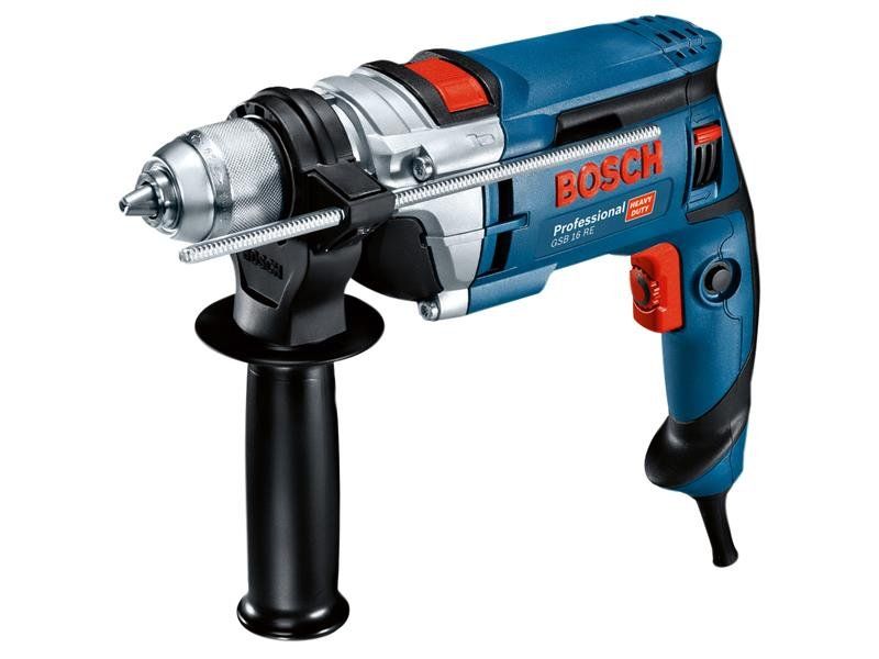 Bosch 060114E560 Gsb 16 Re Professional Impact Drill 750W 110V - Image 1