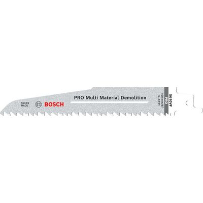 Bosch PRO S610VF Wood and Metal Cutting Reciprocating Sabre Saw Blades Pack of 5