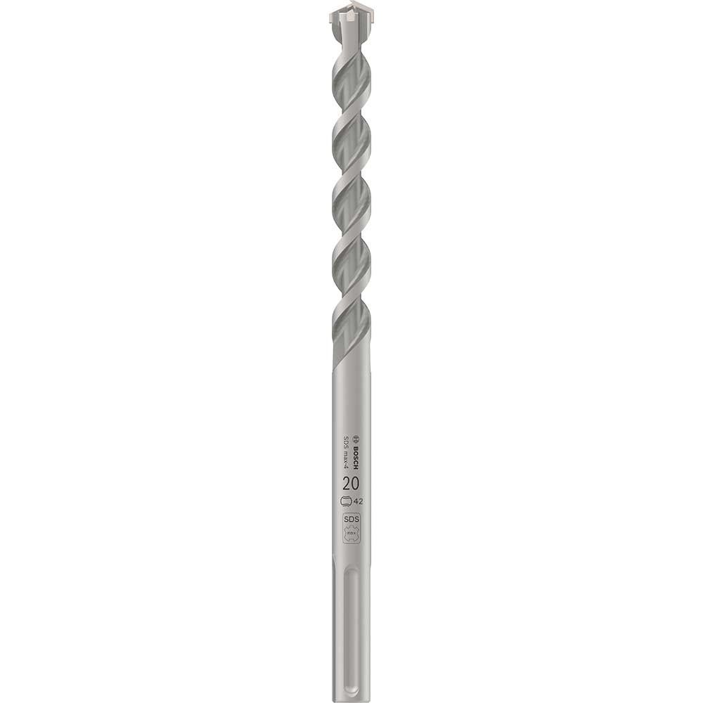 Bosch PRO M4 SDS Max Masonry Drill Bit 20mm 320mm Pack of 1 - Image 1