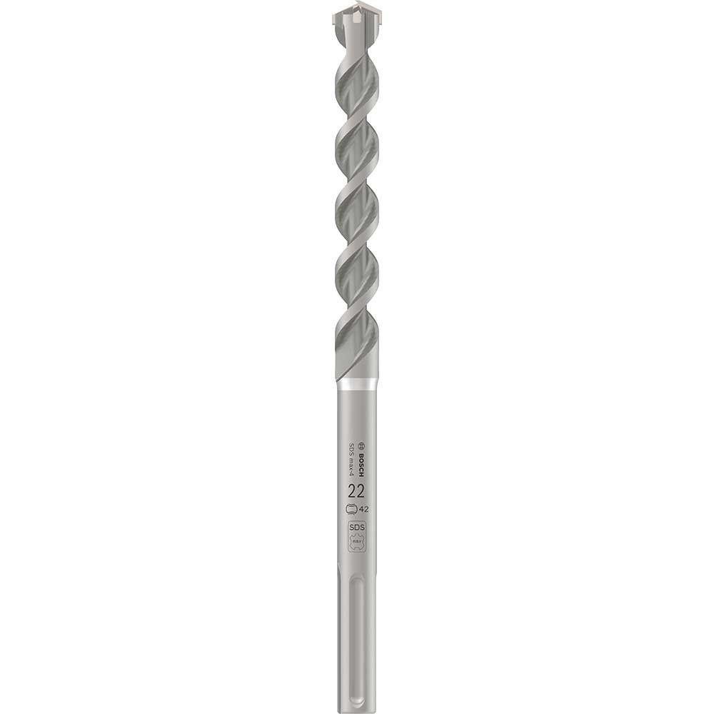 Bosch PRO M4 SDS Max Masonry Drill Bit 22mm 320mm Pack of 1 - Image 1