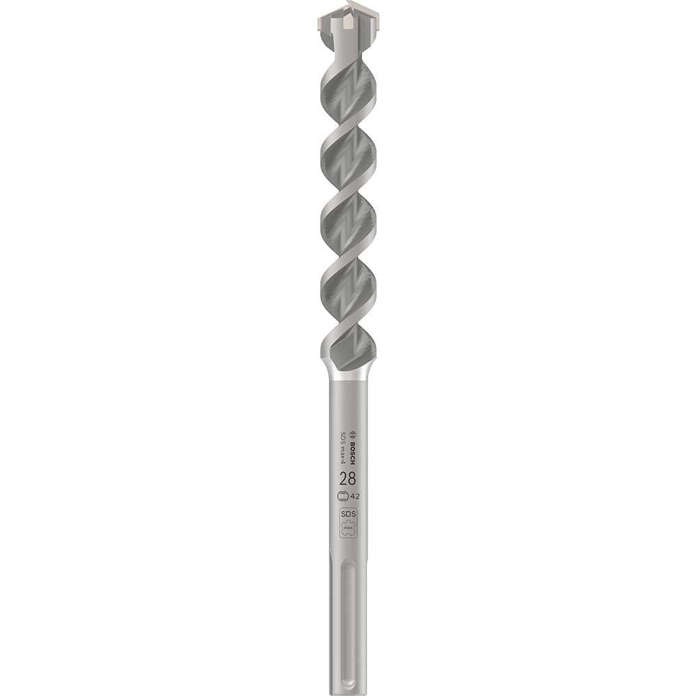 Bosch PRO M4 SDS Max Masonry Drill Bit 28mm 320mm Pack of 1 - Image 1