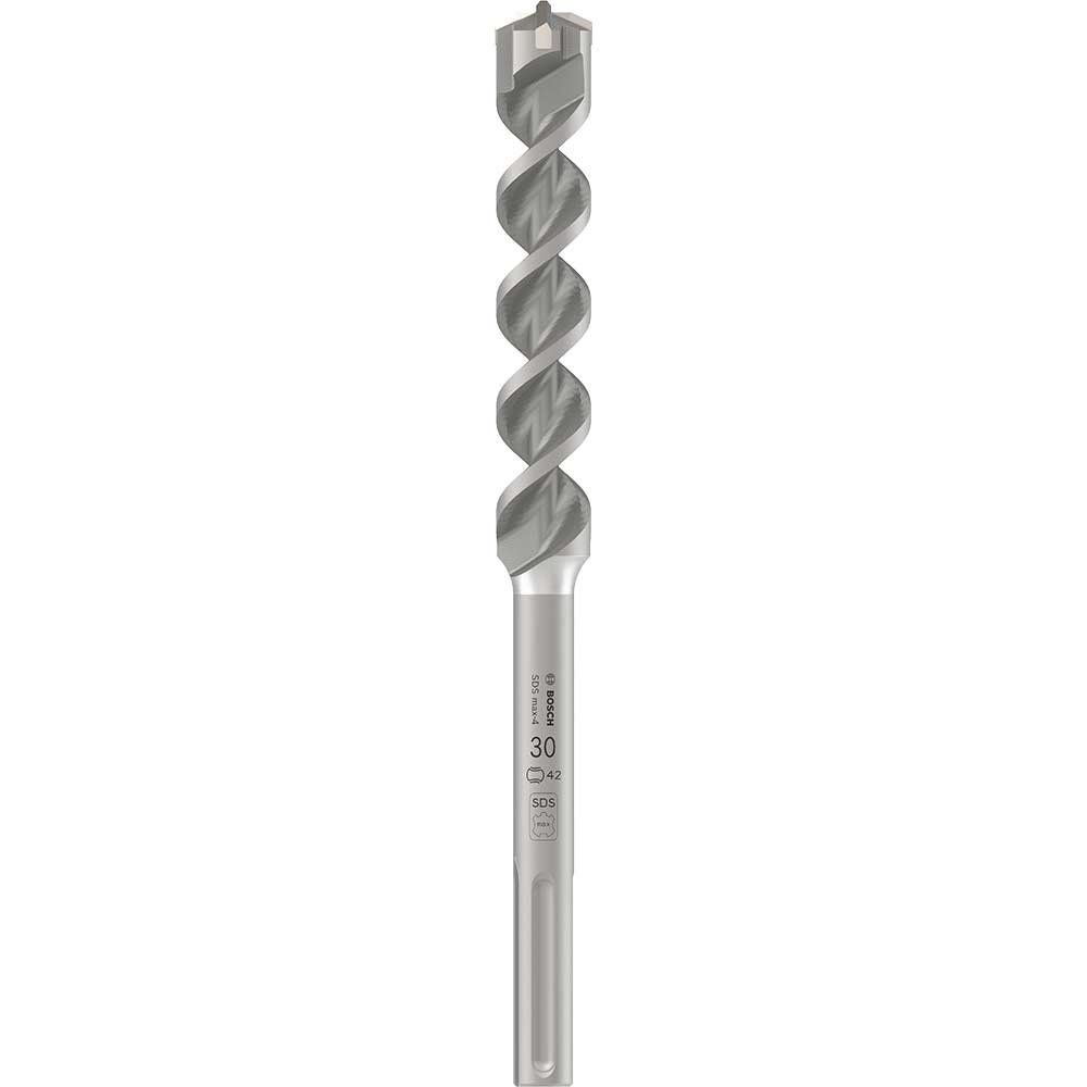 Bosch PRO M4 SDS Max Masonry Drill Bit 30mm 320mm Pack of 1 - Image 1