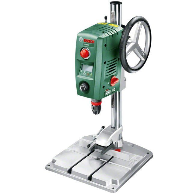 BOSCH PBD 40 Bench Drill - Silver & Green - Image 1