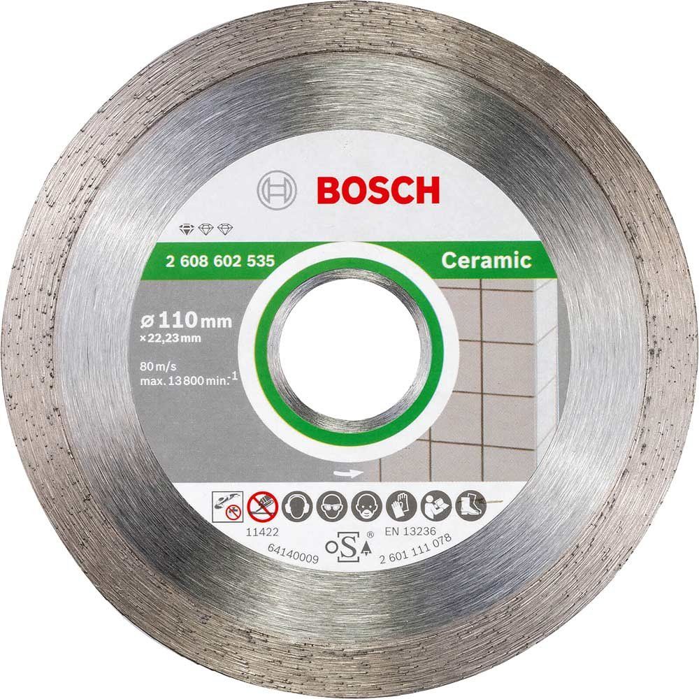 Bosch Diamond Cutting Disc for Ceramic , Porcelain and Stone 110mm - Image 1