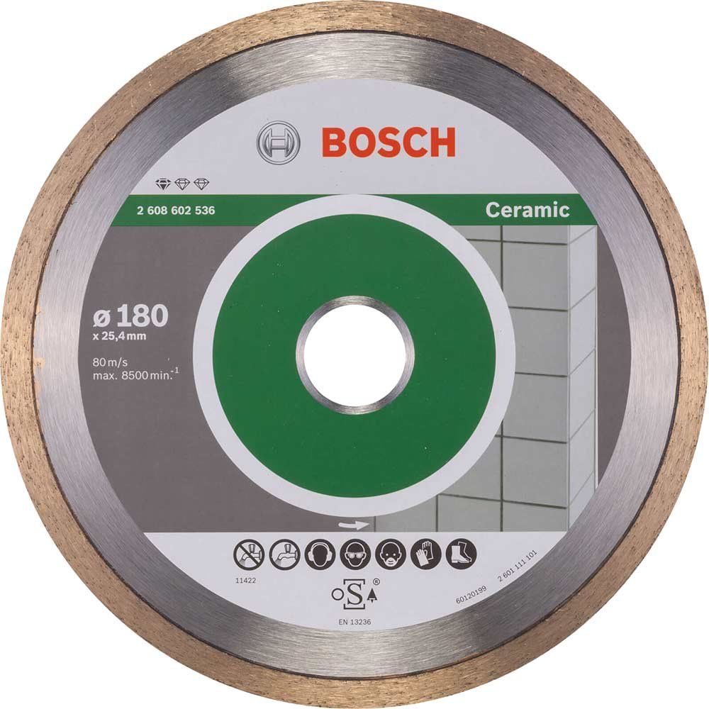 Bosch Professional Ceramic Diamond Cutting Disc 180mm - Image 1
