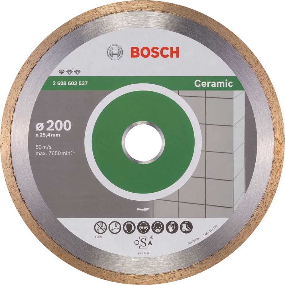 Bosch Professional Ceramic Diamond Cutting Disc 200mm - Image 1