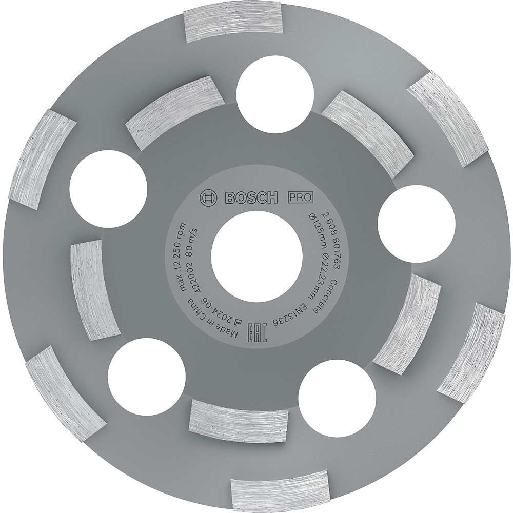 Bosch PRO Abrasive Diamond Grinding Head 125mm 125mm - Image 1