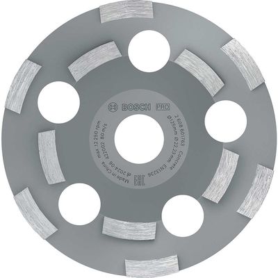Bosch PRO Abrasive Diamond Grinding Head 125mm 125mm