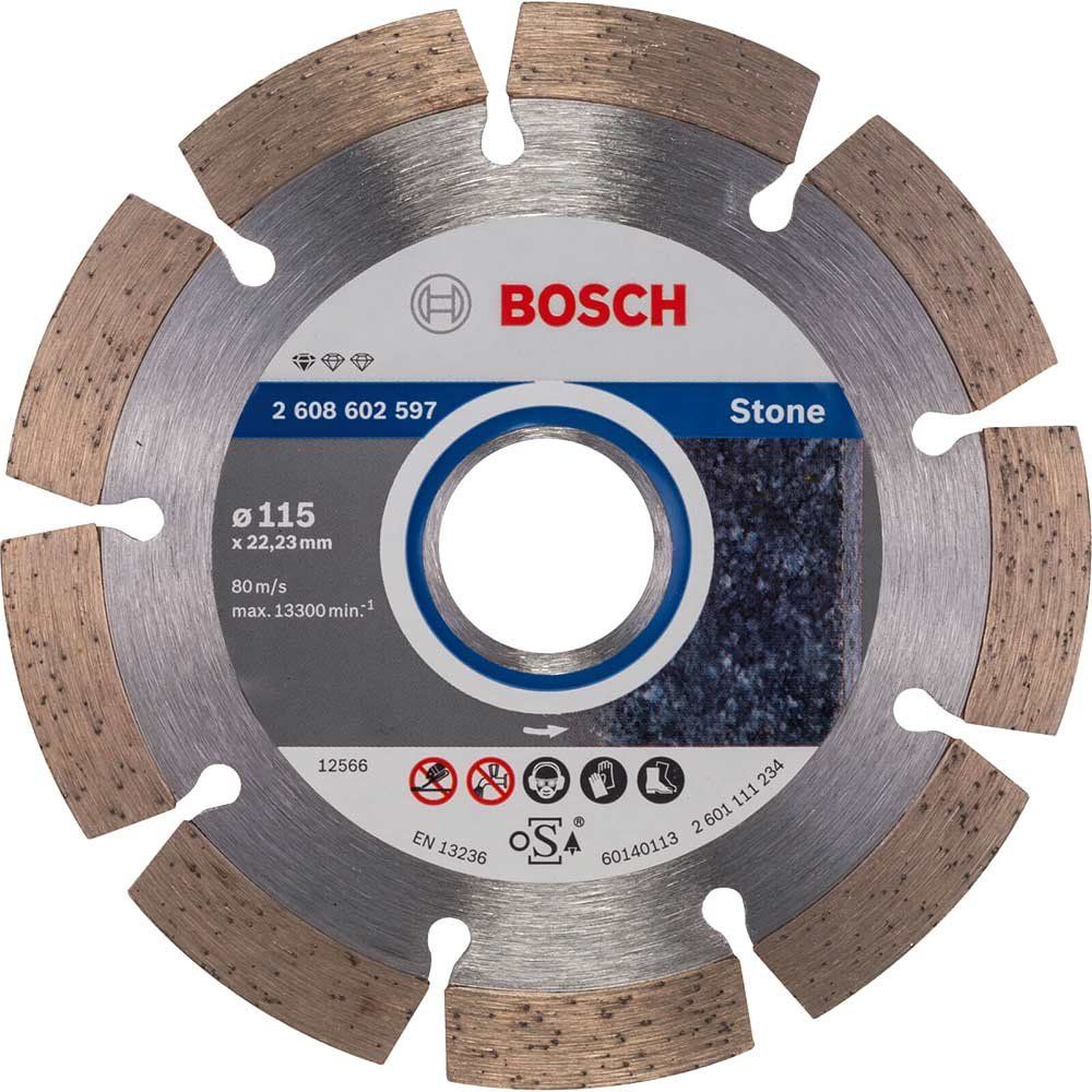 Bosch Standard Stone Diamond Cutting Disc 115mm - Image 1