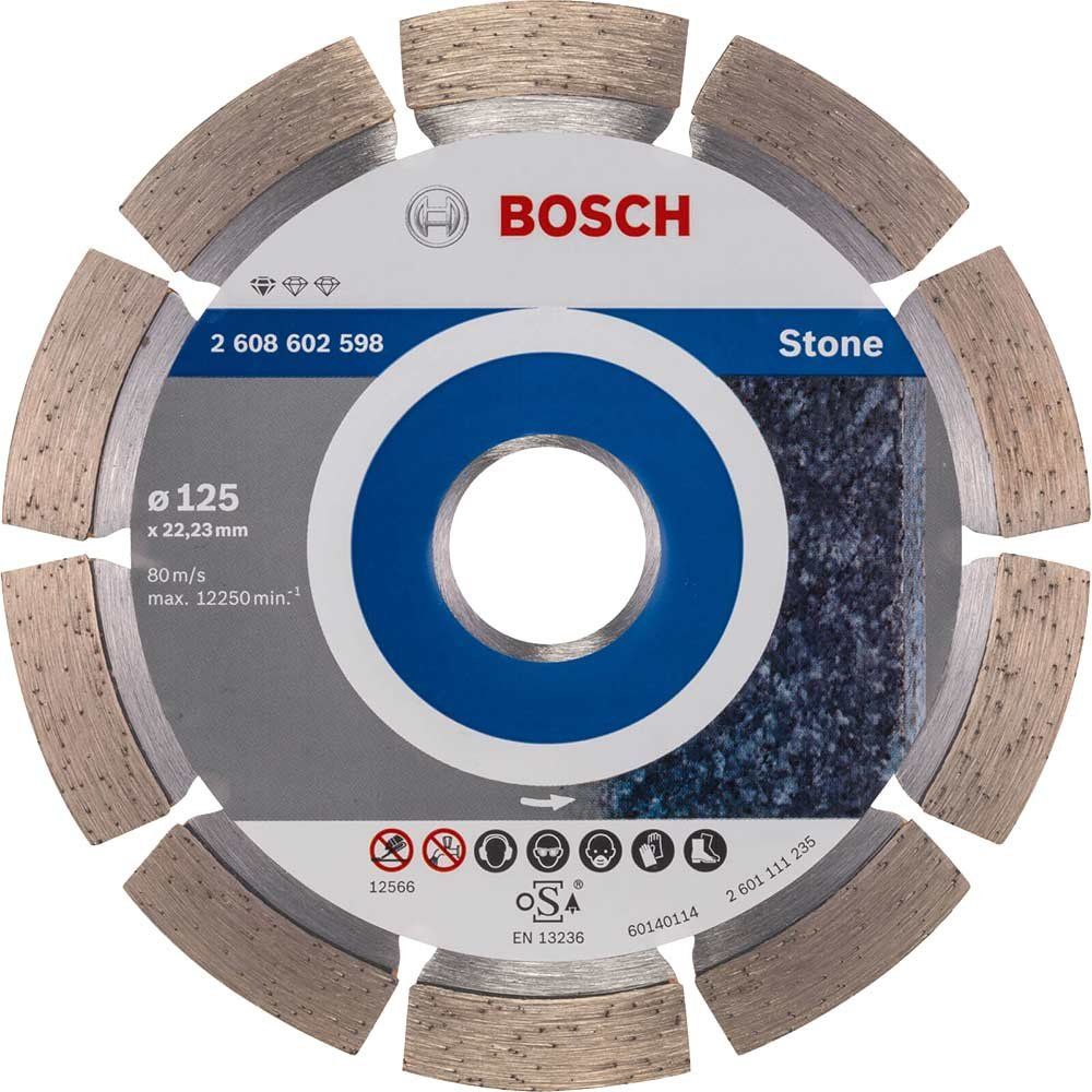 Bosch Standard Stone Diamond Cutting Disc 125mm - Image 1