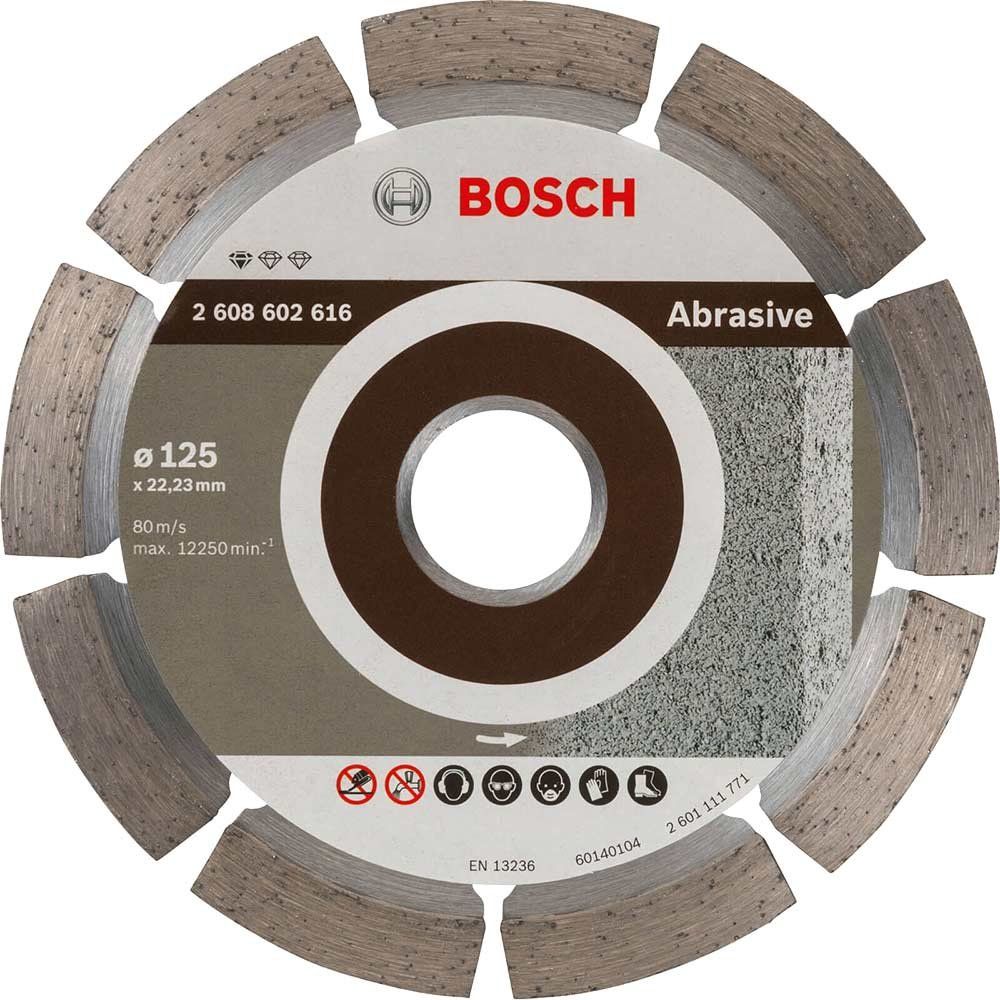 Bosch Diamond Disc Standard for Abrasive Materials 125mm - Image 1