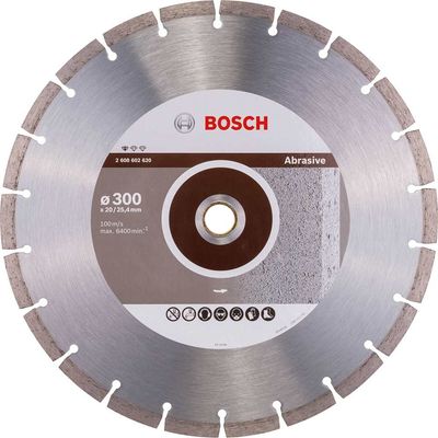 Bosch Standard Diamond Disc for Abrasive Materials 300mm