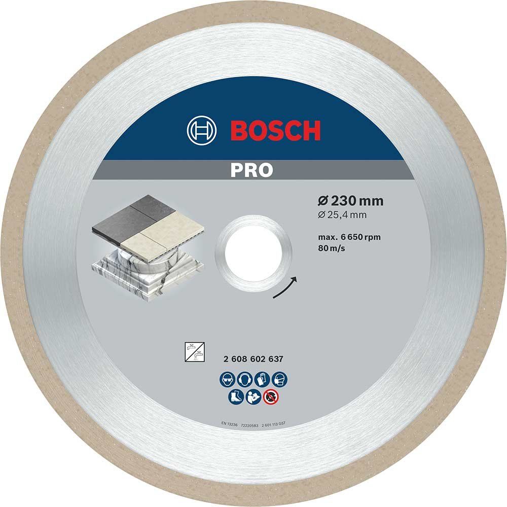 Bosch PRO Ceramic Diamond Cutting Disc 230mm - Image 1
