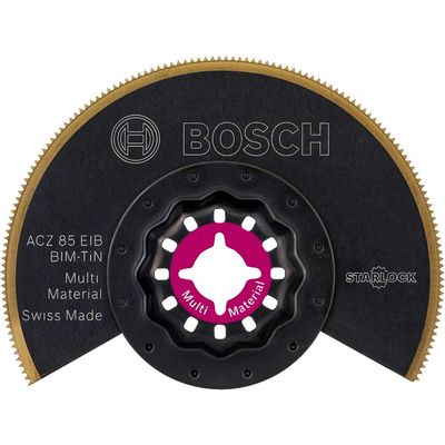 Bosch ACZ 85 EIB Starlock Oscillating Multi Tool Segment Saw Blade 85mm Pack of 1