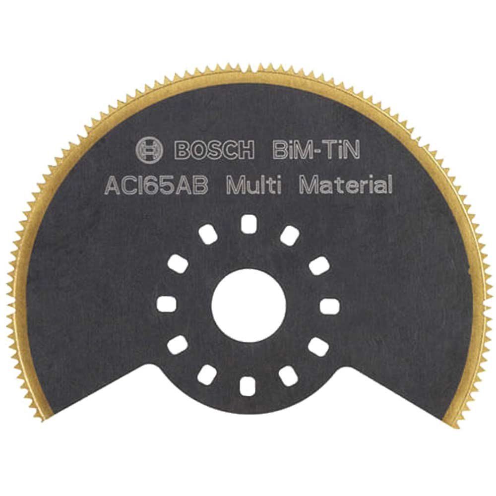 Bosch Bi Metal TiN Segment Oscillating Multi Tool Blade 65mm Pack of 1 - Image 1