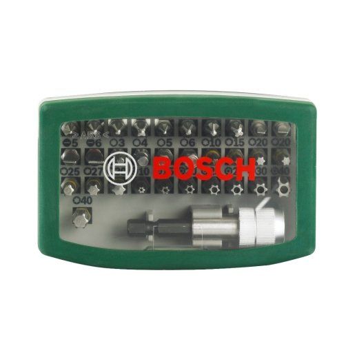 Bosch 32PC Screwdriver Bit Set 2607017063 - Image 1