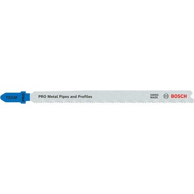 Bosch PRO T321AF Speed Metal Cutting Jigsaw Blade Pack of 5