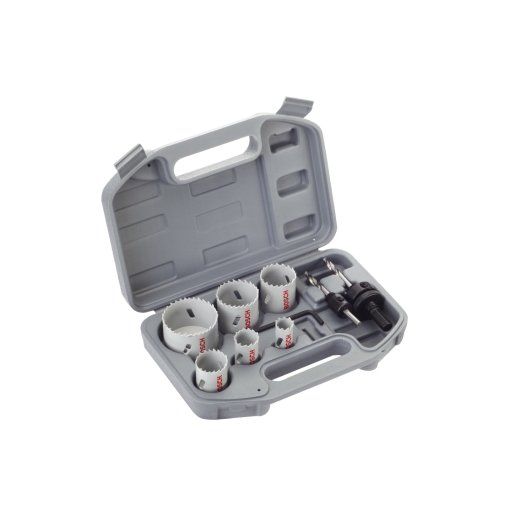 Bosch 9-Piece HSS Bi-Metal Holesaw Set For Plumbers - Image 1