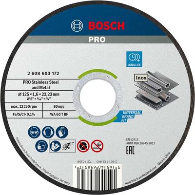 Bosch PRO Thin INOX Stainless Steel Cutting Disc