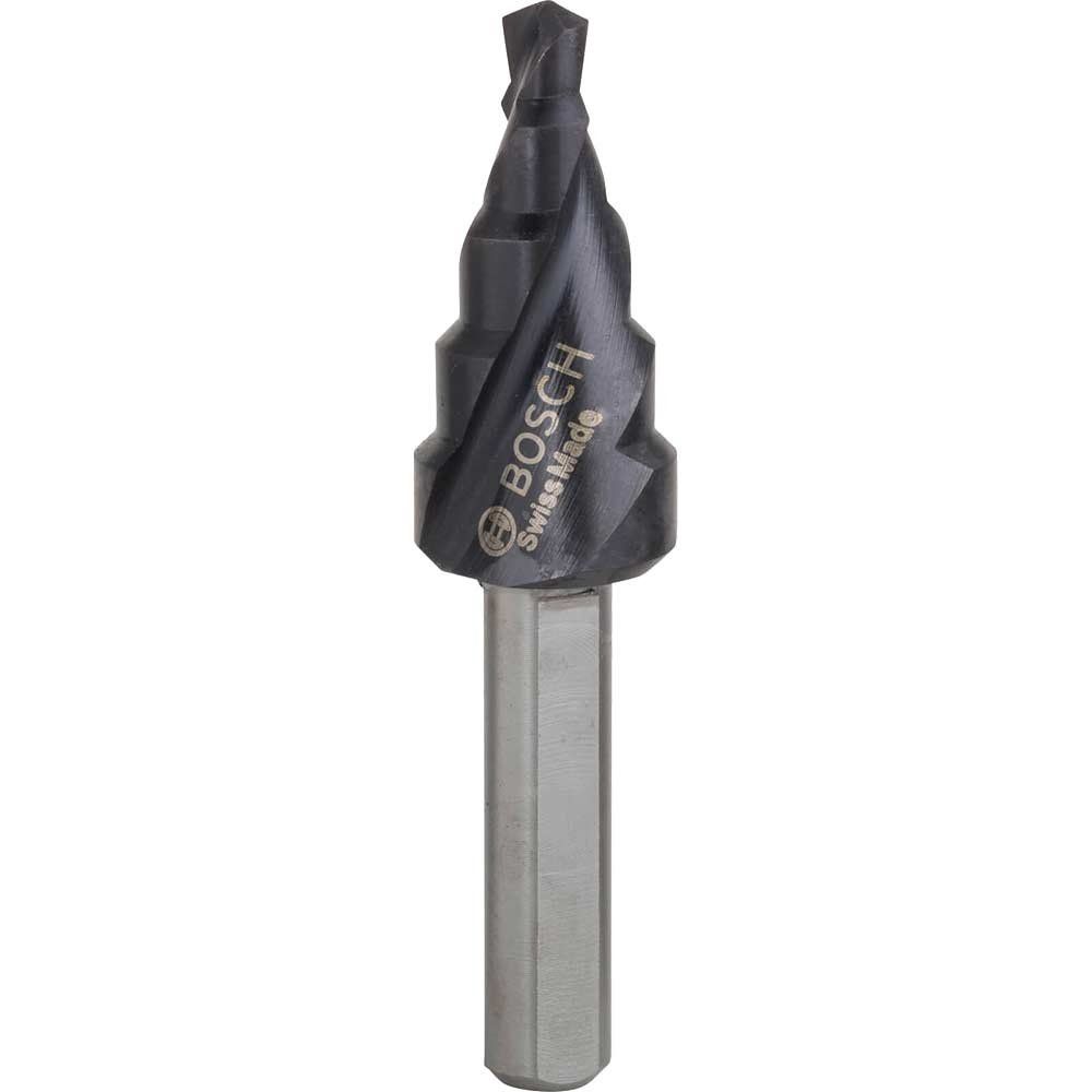 Bosch HSS-AlTiN Step Drill Bit 4mm - 12mm - Image 1