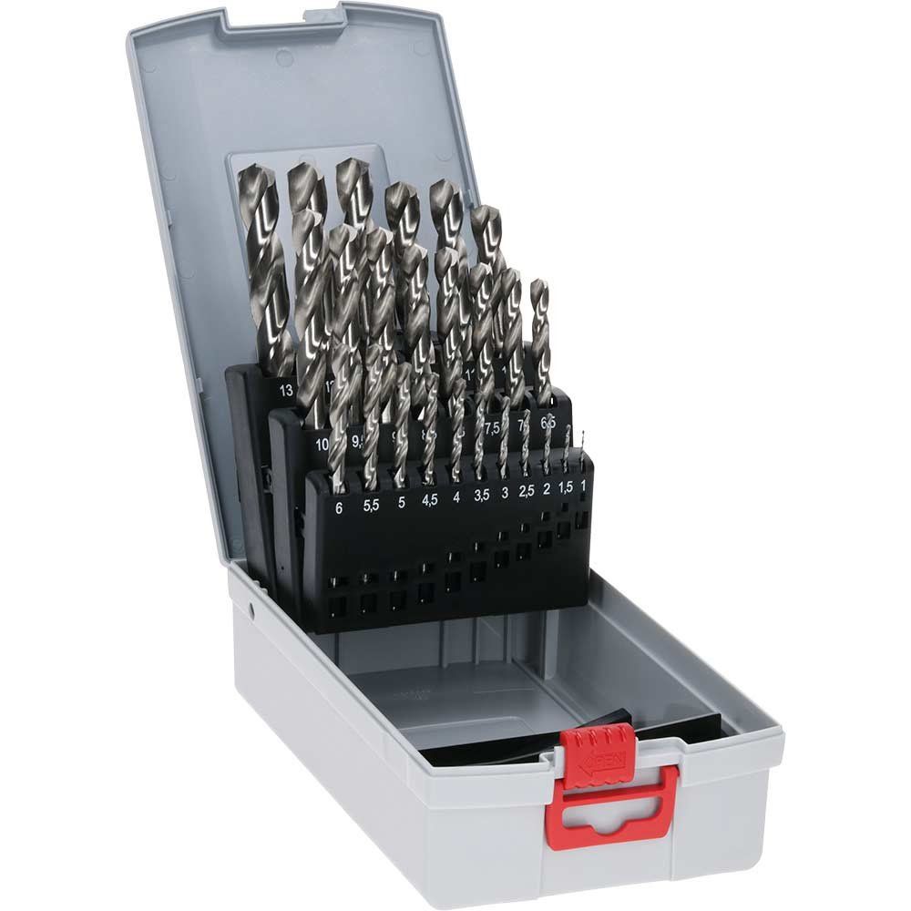 Bosch PRO 25 Piece HSS-G Drill Bit Set - Image 1