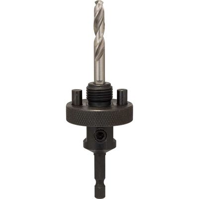 Bosch Hex Shank Arbor and Pilot Drill for 32 - 76mm Hole Saws