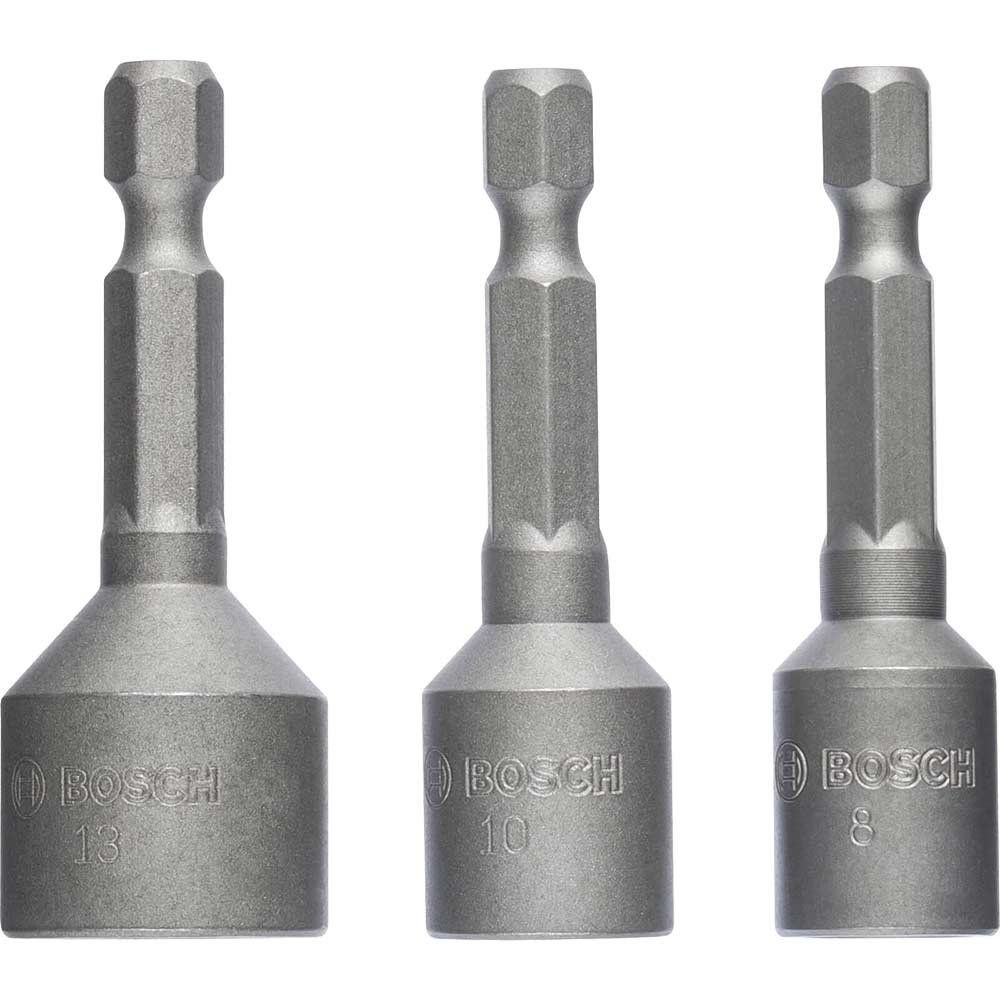 Bosch 3 Piece Long Life Nut Driver Set - Image 1