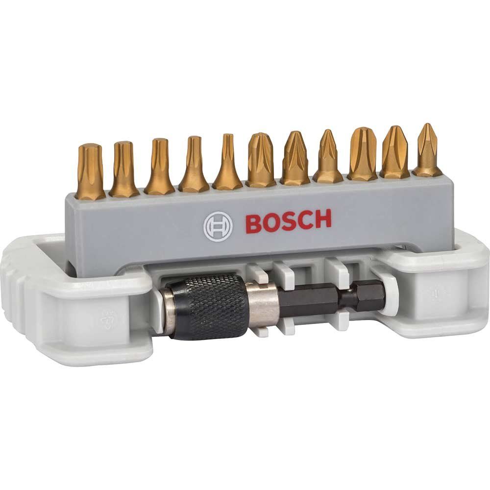 Bosch 12 Piece Max Grip Screwdriver Bit Set - Image 1