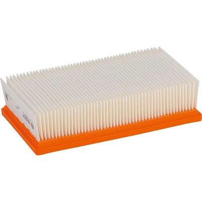 Bosch PES Flat Pleated Filter for GAS 35 and 55 Dust Extractor Pack of 1