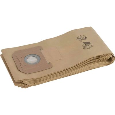 Bosch Paper Filter Bags for GAS 55 Dust Extractor Pack of 5