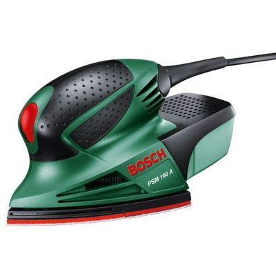 BOSCH PSM 100 A Multi-pad Sander - Green & Black