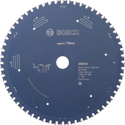Bosch EXPERT Metal Steel Cutting Saw Blade 254mm 60T 25.4mm