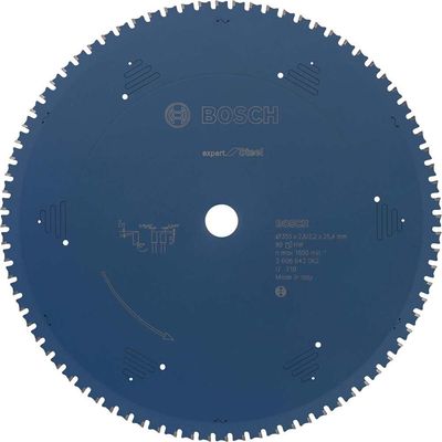 Bosch EXPERT Metal Steel Cutting Saw Blade 355mm 80T 25.4mm