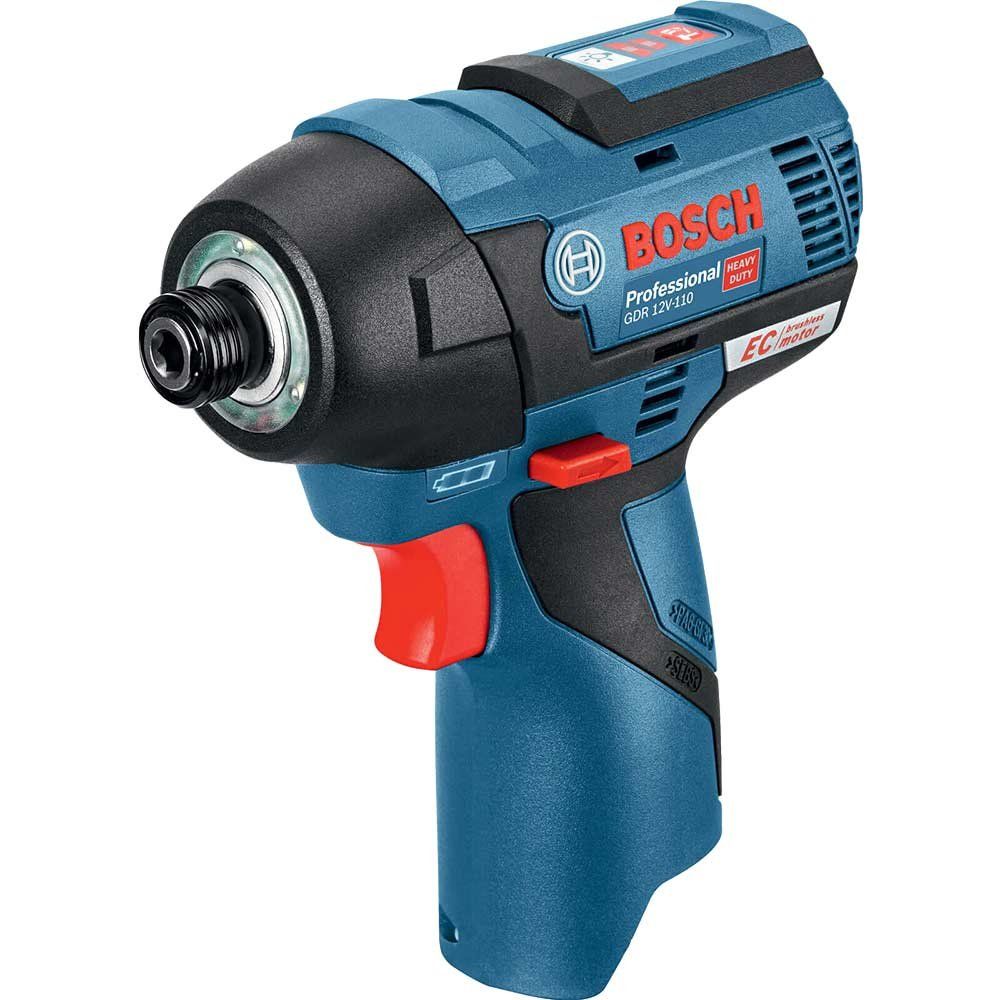 Bosch GDR 12 V-EC 12v Cordless Brushless Impact Driver No Batteries No Battery Charger No Case - Image 1