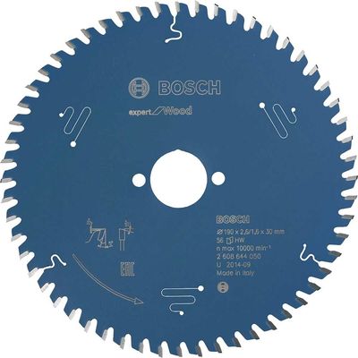 Bosch EXPERT Wood Cutting Saw Blade 190mm 56T 30mm