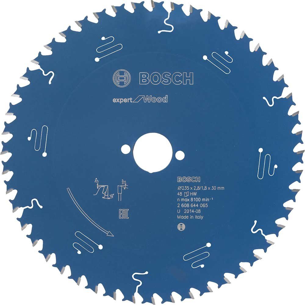 Bosch EXPERT Wood Cutting Saw Blade 235mm 48T 30mm - Image 1