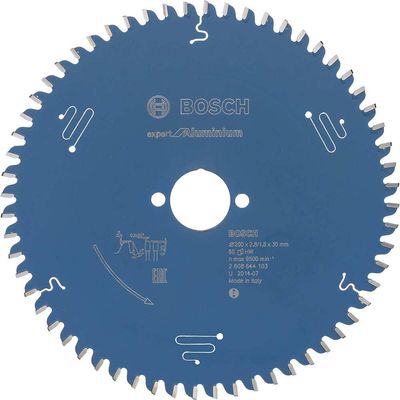 Bosch EXPERT Aluminium Cutting Saw Blade 200mm 60T 30mm
