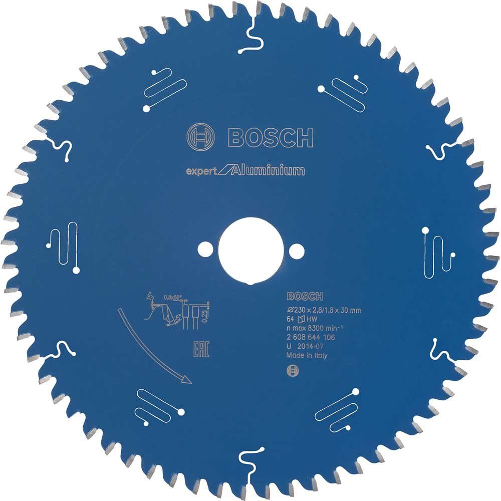 Bosch EXPERT Aluminium Cutting Saw Blade 230mm 64T 30mm - Image 1