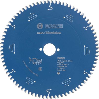Bosch EXPERT Aluminium Cutting Saw Blade 240mm 80T 30mm
